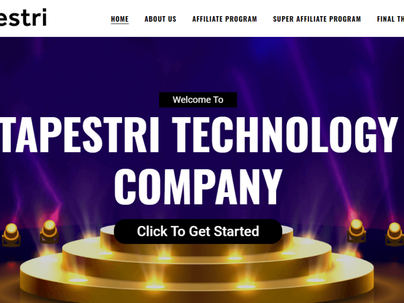 Tapestri - Hydeetech web design